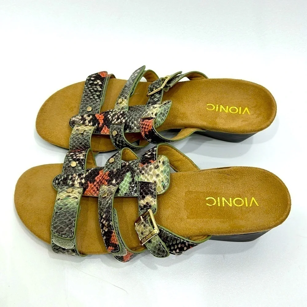 Vionic Radia  Wedge 381 Comfort Sandals size 8